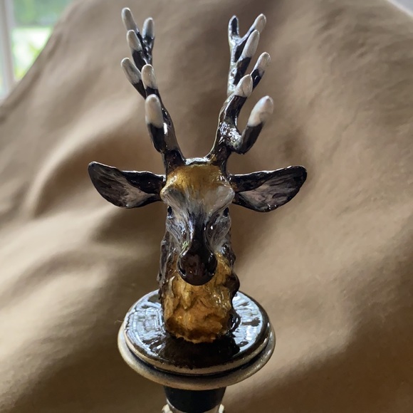 Olivia Riegel bottle stopper “elk” - Picture 4 of 4